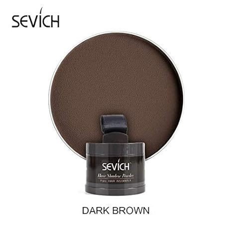 Instantly Hair Shadow - SEVICH Hair Line Powder, Quick Cover Hair Root Concealer with Puff Touch