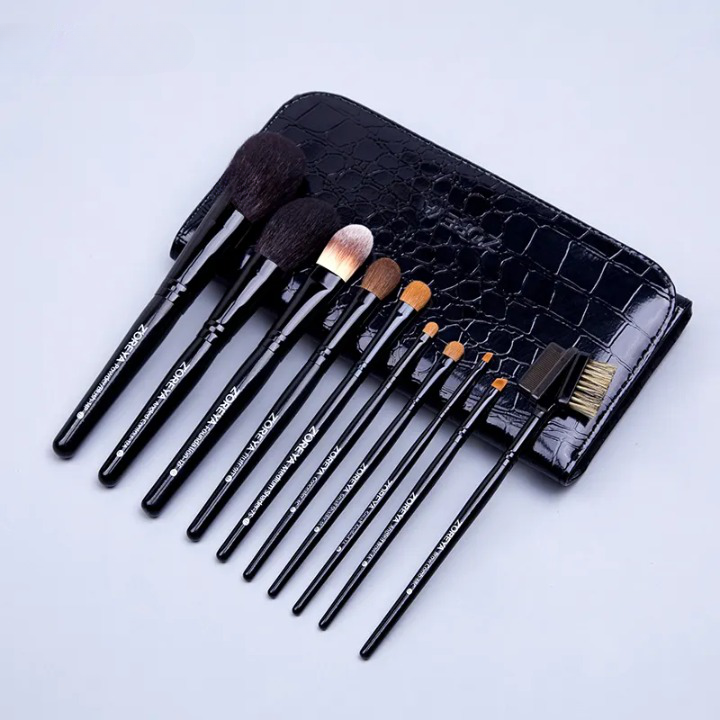 Peony make up brush set