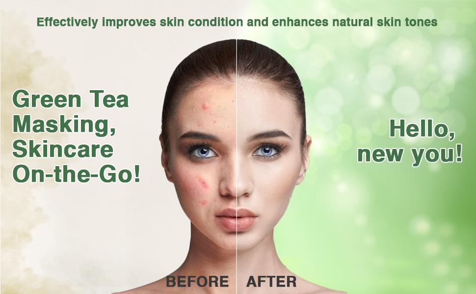 Greet tea face mask stick