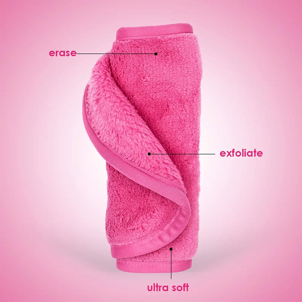 Make up eraser ( fiber towel, reusable) 39.5cmx16.8cm