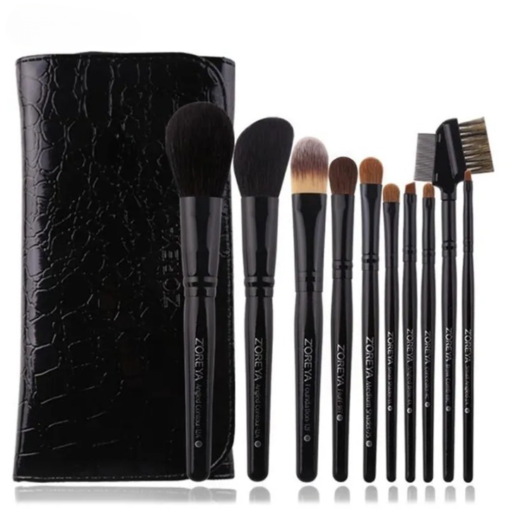 Peony make up brush set